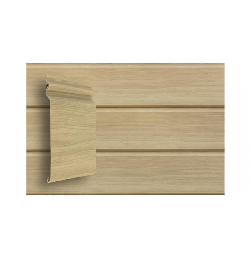 Сайдинг Grand Line Natural-Брус DESIGN Tundra Ясень